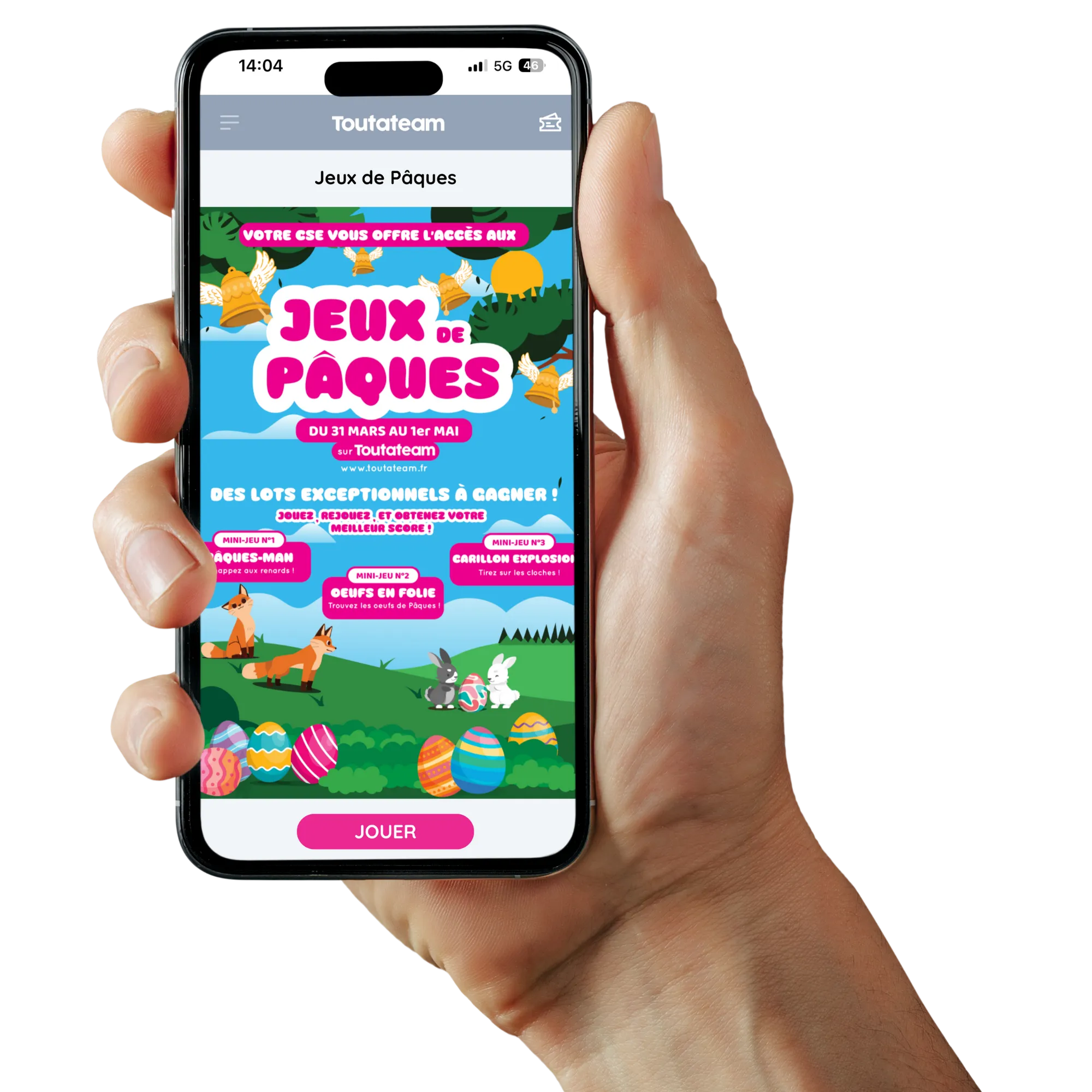 image d'un jeu sur la plateforme Toutateam